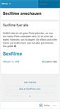 Mobile Screenshot of heissesexfilme.wordpress.com