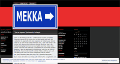 Desktop Screenshot of mekka.wordpress.com