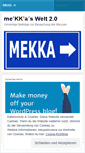 Mobile Screenshot of mekka.wordpress.com