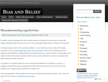 Tablet Screenshot of biasandbelief.wordpress.com