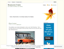 Tablet Screenshot of madelinecurti.wordpress.com