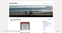 Desktop Screenshot of fitnewwest.wordpress.com