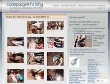 Tablet Screenshot of codepepgv91.wordpress.com