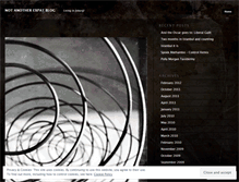 Tablet Screenshot of notanotherexpatblog.wordpress.com