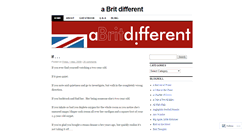 Desktop Screenshot of abritdifferent.wordpress.com