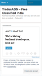 Mobile Screenshot of freeclassifiedinindia.wordpress.com