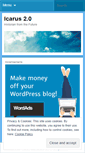 Mobile Screenshot of icarus2point0.wordpress.com