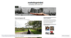 Desktop Screenshot of marketingminded.wordpress.com