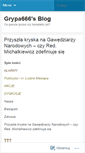 Mobile Screenshot of grypa666.wordpress.com