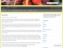 Tablet Screenshot of nothingisevernew.wordpress.com
