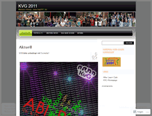 Tablet Screenshot of kvg2011.wordpress.com