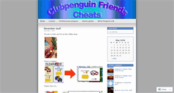 Desktop Screenshot of clubpenguinfriendscheats.wordpress.com