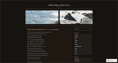 Desktop Screenshot of abideinhim24.wordpress.com