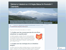 Tablet Screenshot of colesterolhdl.wordpress.com