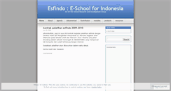 Desktop Screenshot of esfindo.wordpress.com