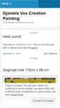 Mobile Screenshot of djamels.wordpress.com
