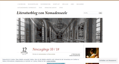 Desktop Screenshot of nomasliteraturblog.wordpress.com
