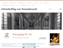 Tablet Screenshot of nomasliteraturblog.wordpress.com