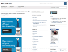 Tablet Screenshot of pozodeluz.wordpress.com