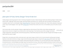 Tablet Screenshot of paripulau354.wordpress.com