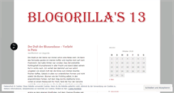 Desktop Screenshot of blogorilla.wordpress.com