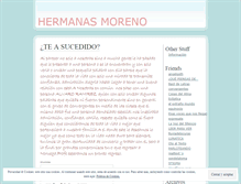 Tablet Screenshot of hermanasmoreno.wordpress.com