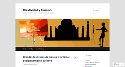 Desktop Screenshot of creatividadyturismo.wordpress.com