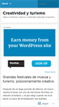Mobile Screenshot of creatividadyturismo.wordpress.com