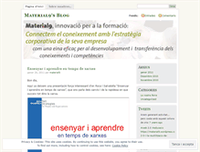 Tablet Screenshot of material9.wordpress.com