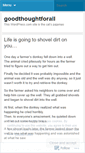 Mobile Screenshot of goodthoughtforall.wordpress.com