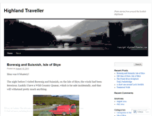 Tablet Screenshot of highlandtraveller.wordpress.com