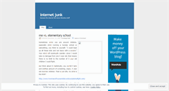 Desktop Screenshot of internetjunk.wordpress.com