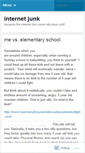 Mobile Screenshot of internetjunk.wordpress.com