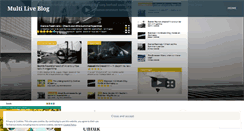 Desktop Screenshot of multilive.wordpress.com