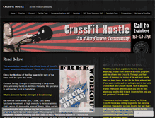 Tablet Screenshot of cspringsfitness.wordpress.com