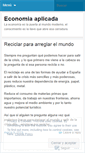 Mobile Screenshot of economiaaplicada.wordpress.com