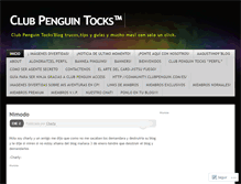 Tablet Screenshot of clubpenguintocks.wordpress.com