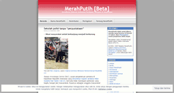 Desktop Screenshot of merahputih.wordpress.com