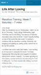 Mobile Screenshot of lifeafterlosing.wordpress.com