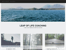 Tablet Screenshot of leapoflifeinspirations.wordpress.com