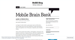 Desktop Screenshot of mobilebrainbank.wordpress.com