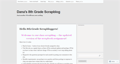 Desktop Screenshot of danascrapblog.wordpress.com