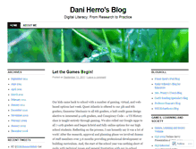 Tablet Screenshot of daniherro.wordpress.com