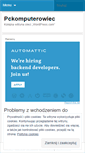 Mobile Screenshot of pckomputerowiec.wordpress.com