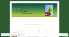 Desktop Screenshot of newdecree.wordpress.com