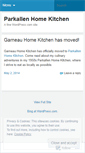 Mobile Screenshot of garneauhomekitchen.wordpress.com