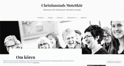 Desktop Screenshot of motettkor.wordpress.com