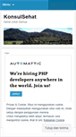 Mobile Screenshot of konsulsehat.wordpress.com