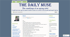 Desktop Screenshot of dailymusingdotcom.wordpress.com