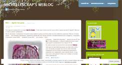 Desktop Screenshot of michellescrap.wordpress.com